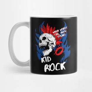 kid rock ll music speaks Mug